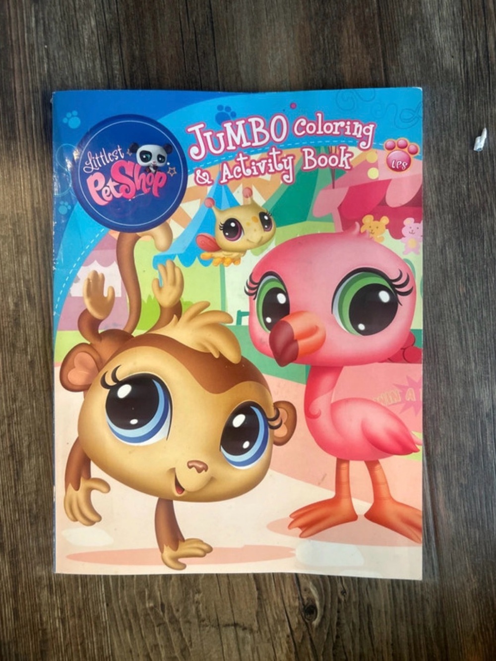 Littlest pet shop jumbo coloring book